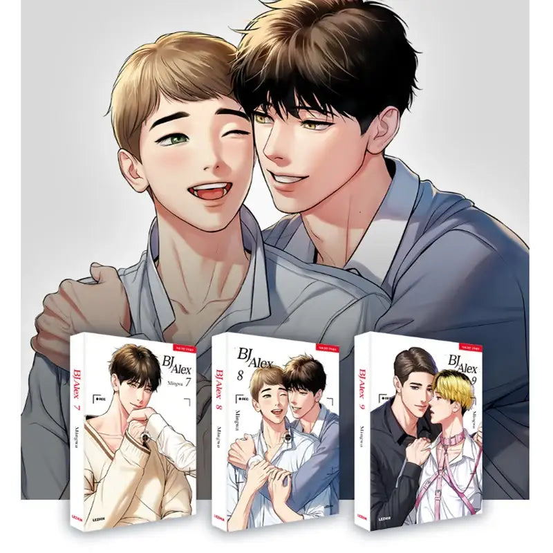 BJ Alex Merch- Manhwa and Photocards – Harumio