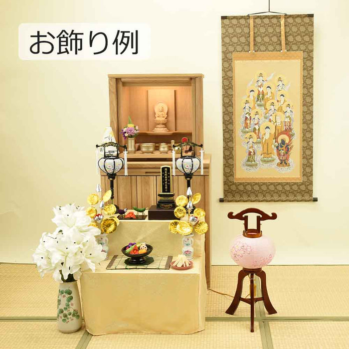 真作/雑喉紅朝/バラ図/桐共二重箱付/布袋屋掛軸HD-208 真作/雑喉紅朝