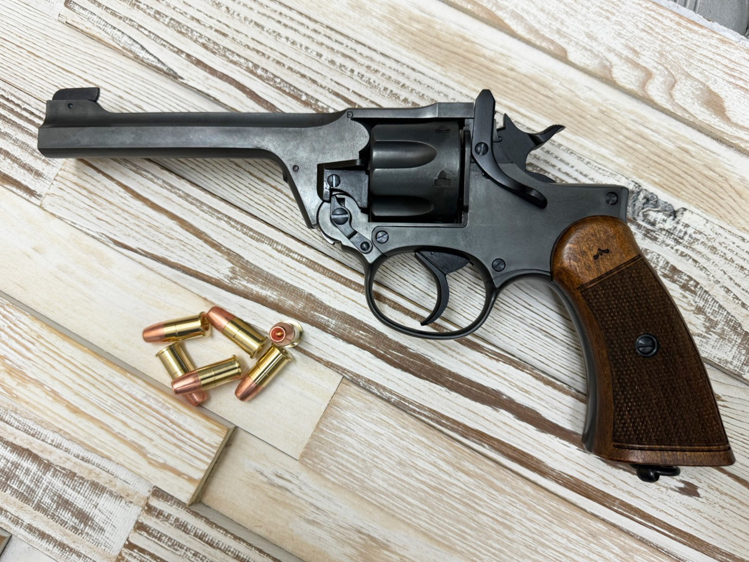 マルシン エンフィールド No.2 Mk1 発火式モデルガン レビュー