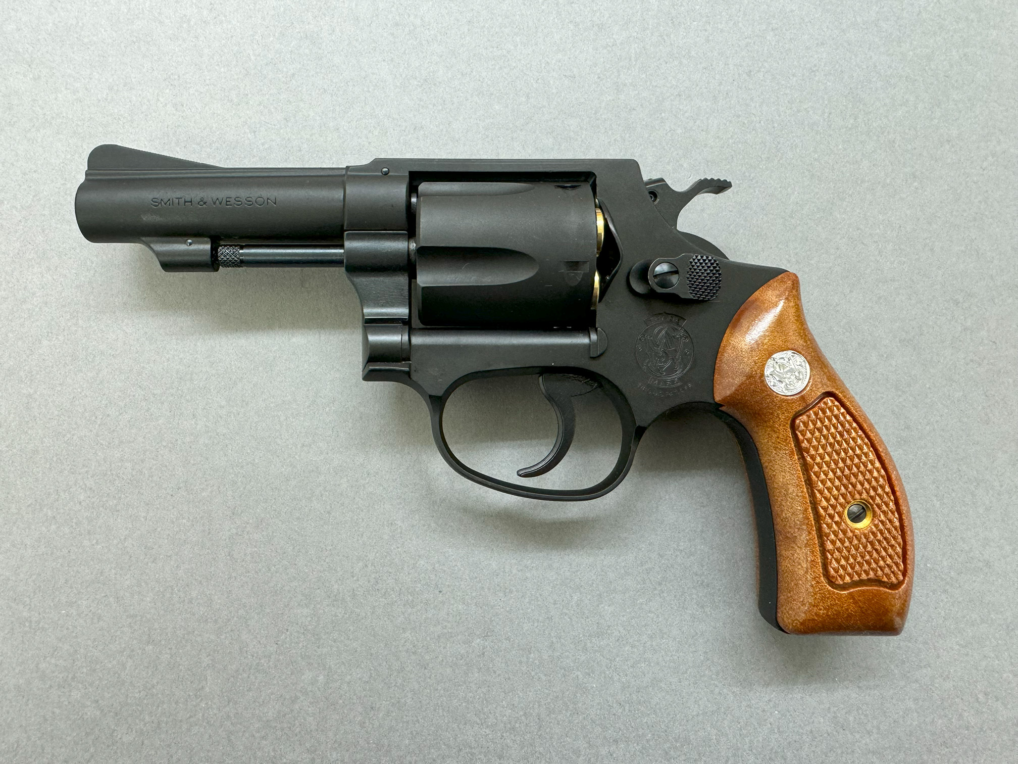 タナカ M36 発火式モデルガンのグリップ交換 3種