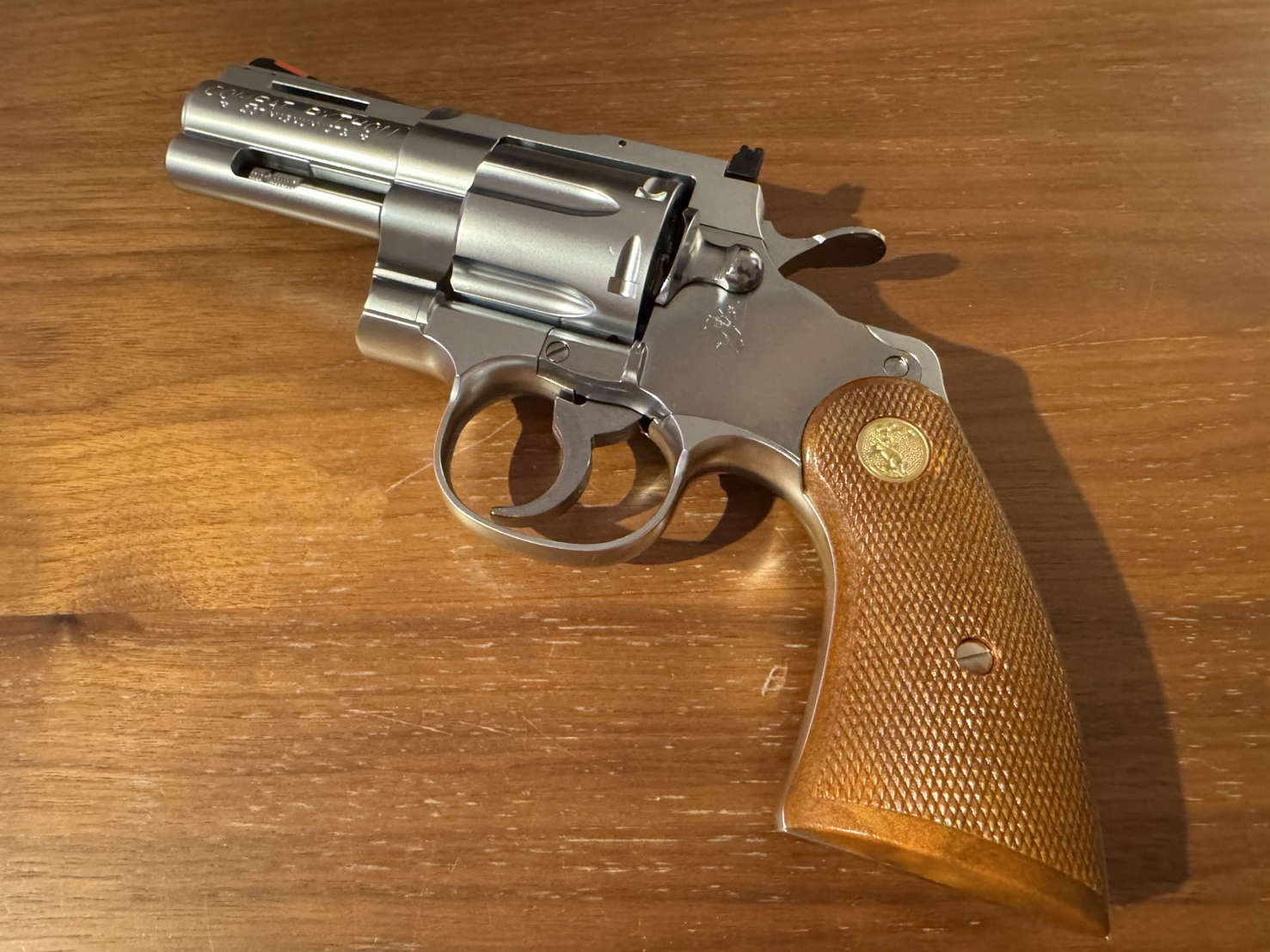 タナカワークス コルトパイソン R-model ステンレスフィニッシュ 発火