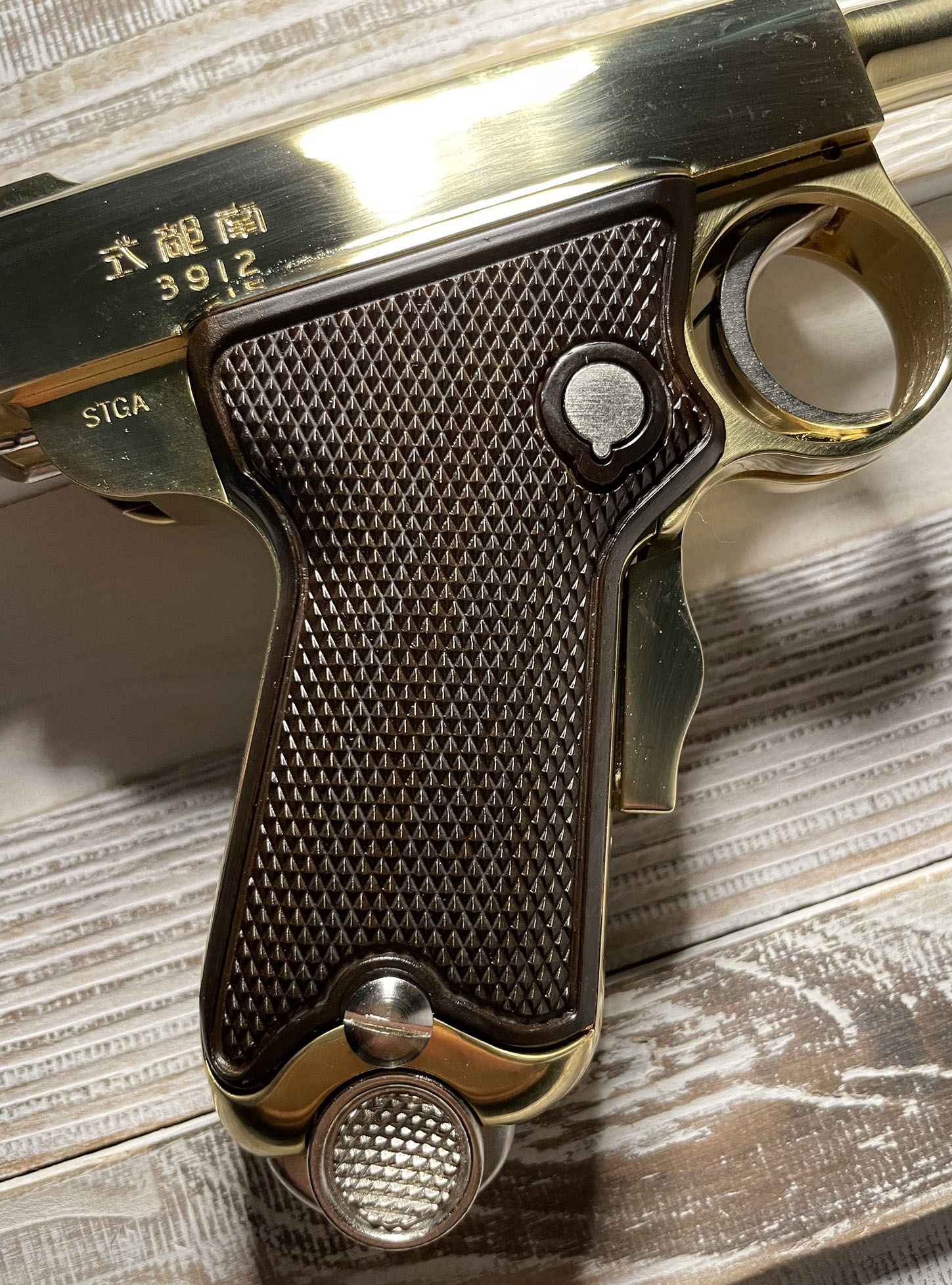 マルシン ベビー南部 発火式 御賜刻印（金属製 モデルガン 完成品