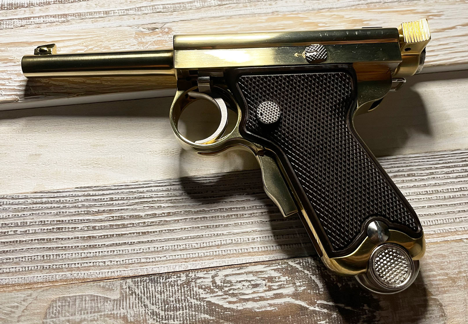 マルシン ベビー南部 発火式 御賜刻印（金属製 モデルガン 完成品