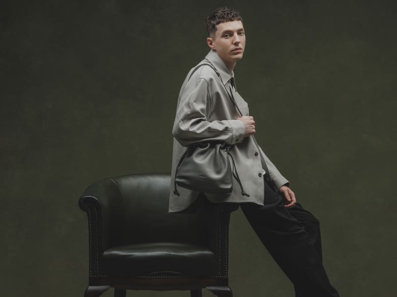 ソフトシュリンクレザー 巾着ショルダーバッグ | TC-DS | エルゴポック