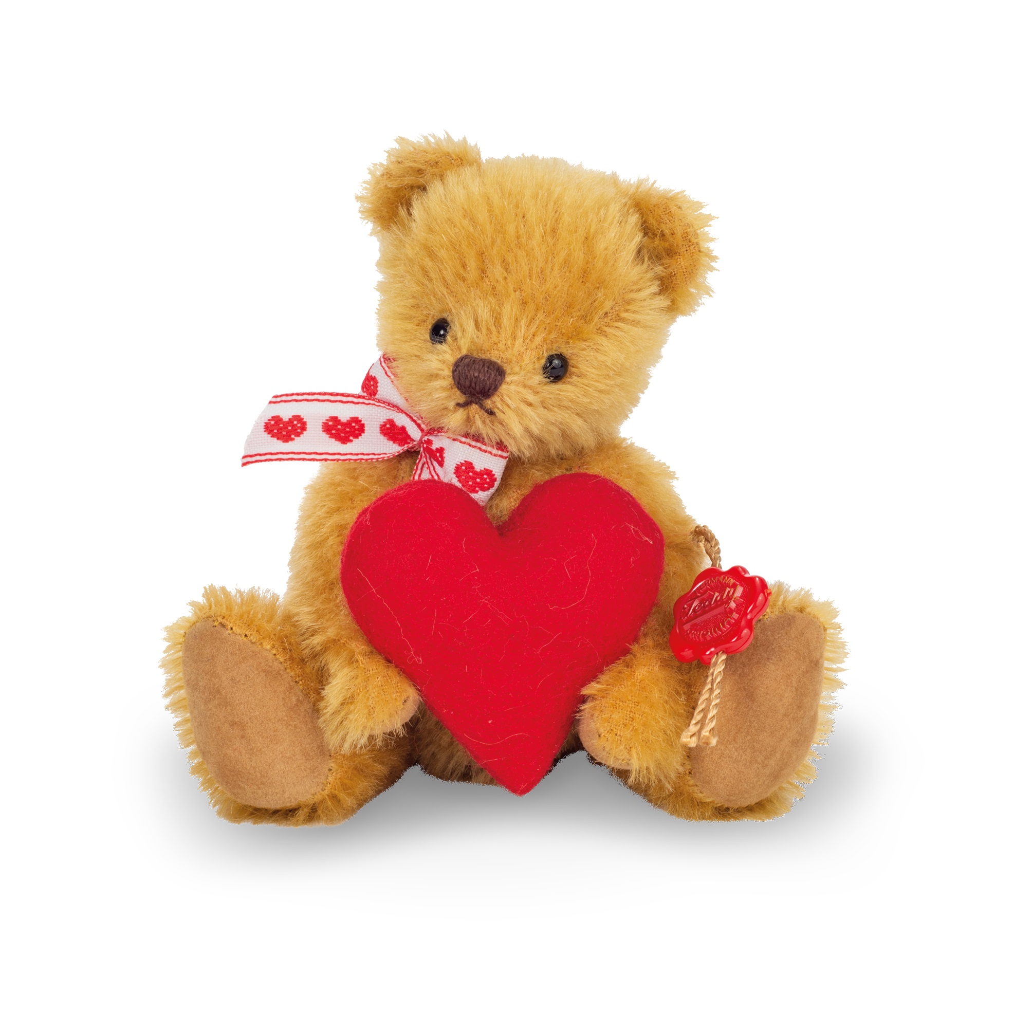 テディ ハート ゴールド15cm | ハーマンテディ オリジナルハーマン