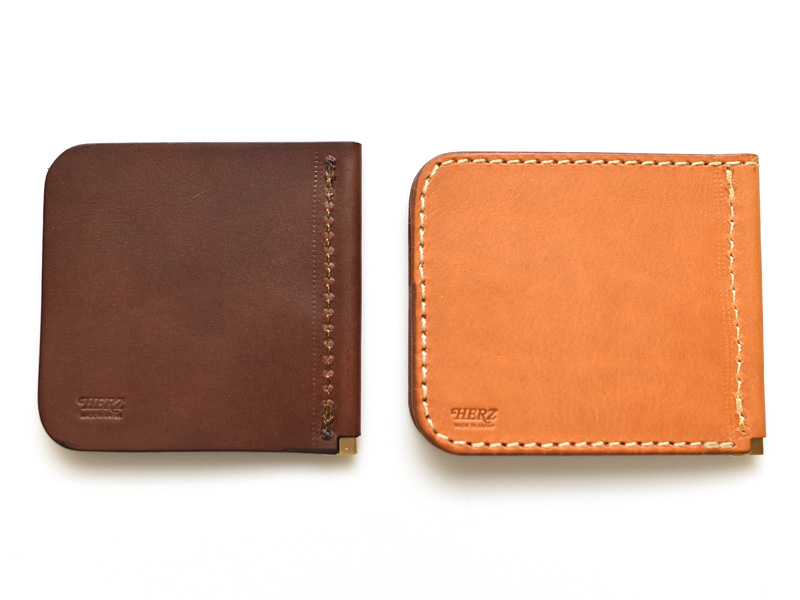 スマートシンプルな一枚革のマネークリップ / 革鞄のHERZ(ヘルツ)公式通販