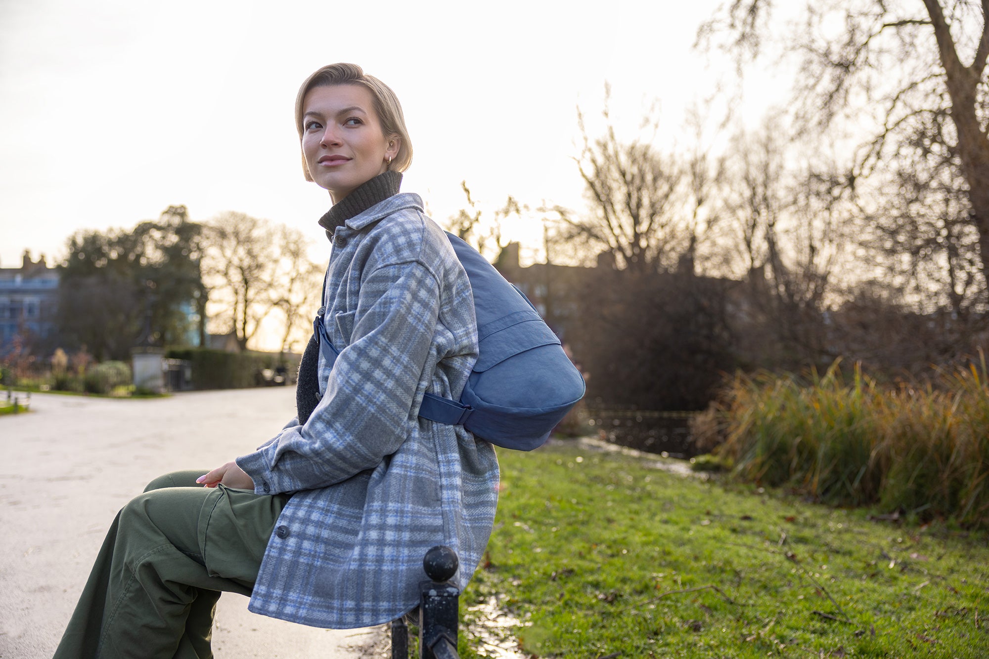 ヘルシーバックバッグ テクスチャードナイロン Sサイズ ヴィンテージ