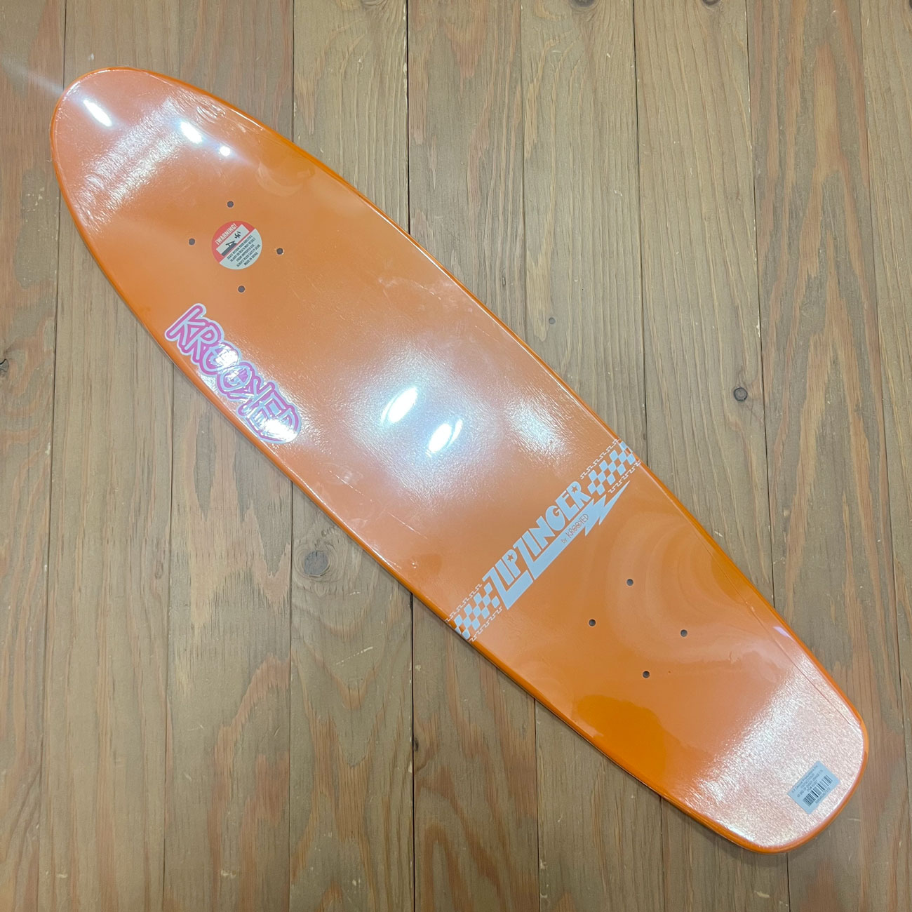 KROOKED ZIP ZINGER ORANGE DECK 7.75inch | 東京のスケートボード
