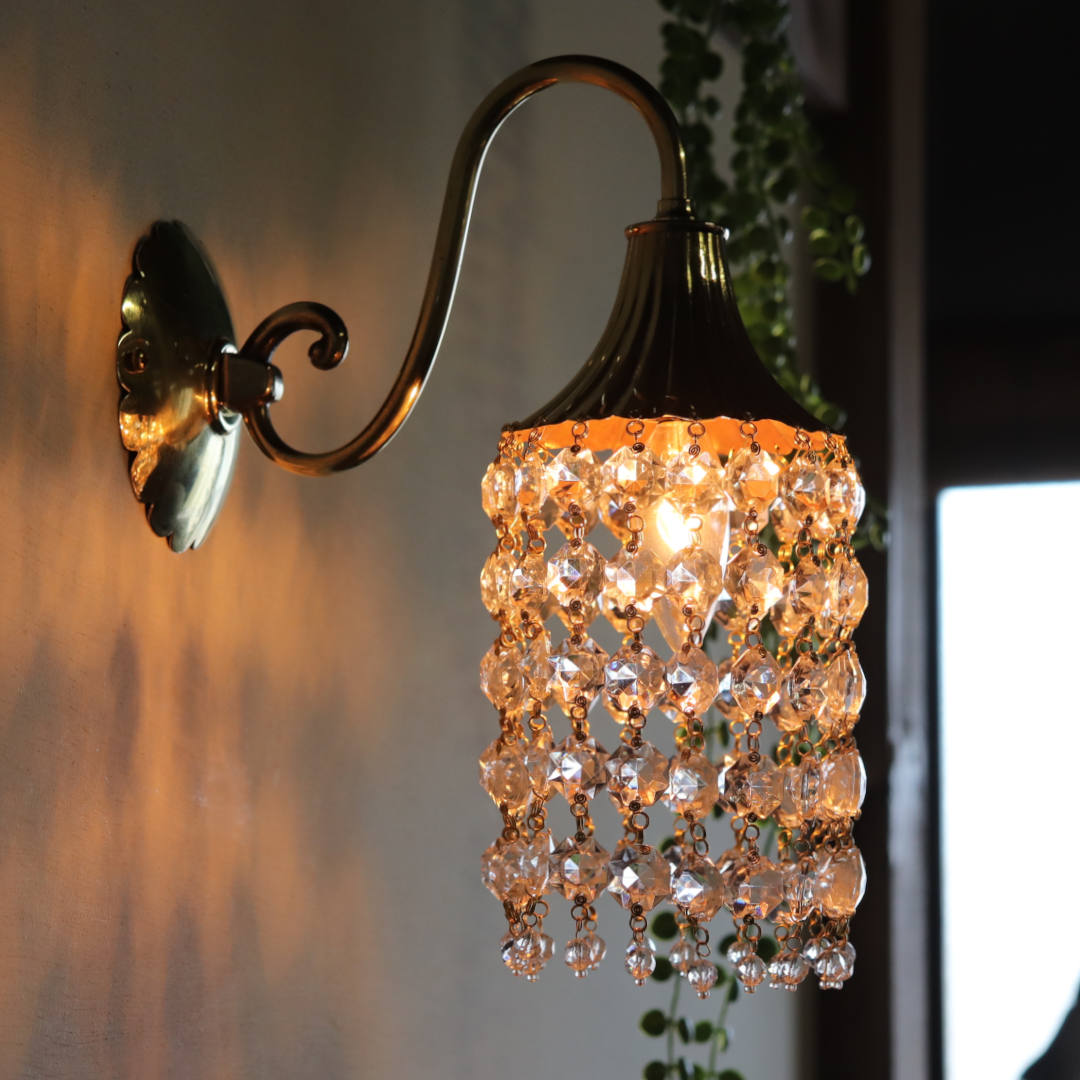 USAヴィンテージミニシャンデリアブラケットライト壁掛け照明