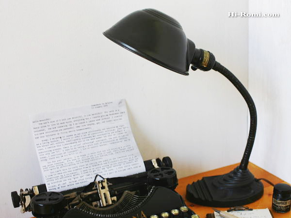 工業卓上照明｜ヴィンテージEAGLEグースネックデスクライト