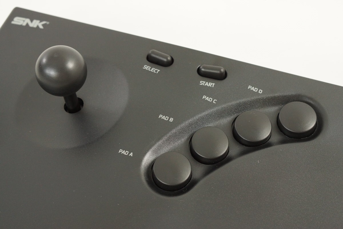 NEO GEO X GOLD CONSOLE GOOD Handheld System with Arcade Stick 20