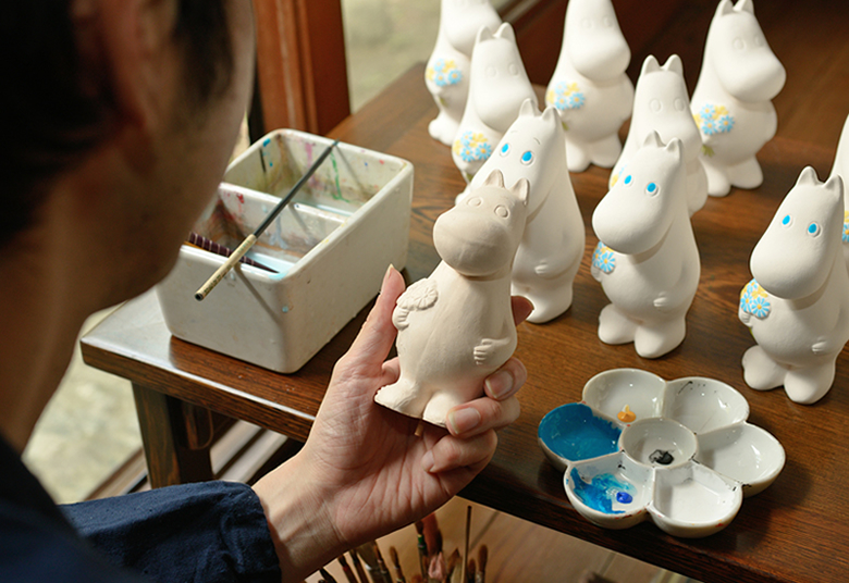 Premium Moomin ムーミンの博多人形 | 株式会社HIGHTIDE