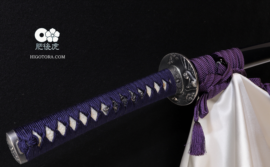 居合刀2尺4寸6分6厘DN｜製作事例｜肥後虎-HIGOTORA