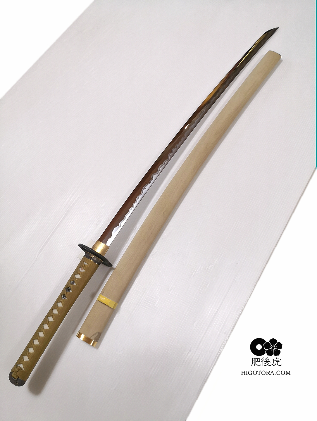 逆刃刀 真打 ver.3.0 鯉口金具付き仕様｜製作事例｜肥後虎-HIGOTORA