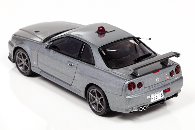 1/43 日産 スカイライン GT-R V-SpecII (R34) 2002 埼玉県警察高速道路