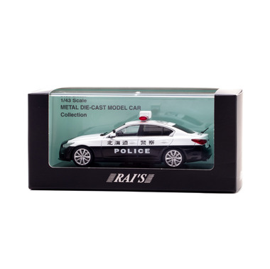 1/43 日産 スカイライン GT (V37) 2021 北海道警察所轄署交通課車両