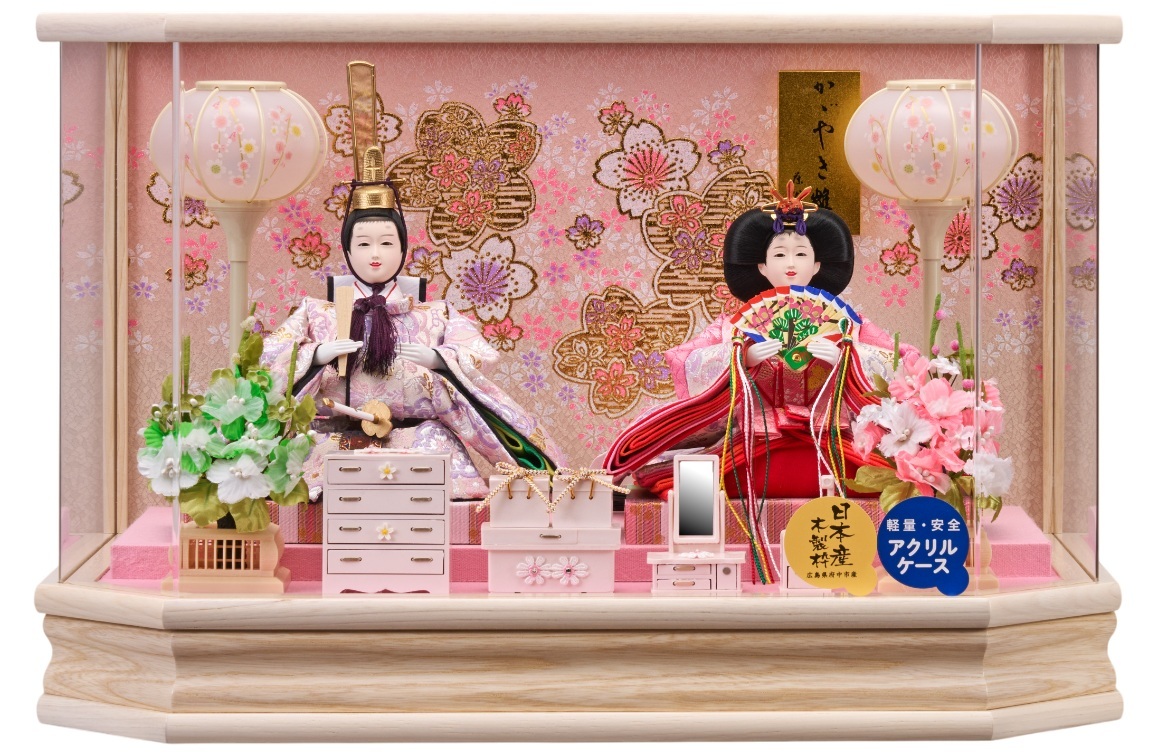 ひな人形 ケース飾り | 職人手作りの【秀光人形工房】五月人形
