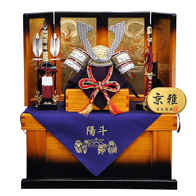 五月人形 収納式飾り | 職人手作りの【秀光人形工房】五月人形