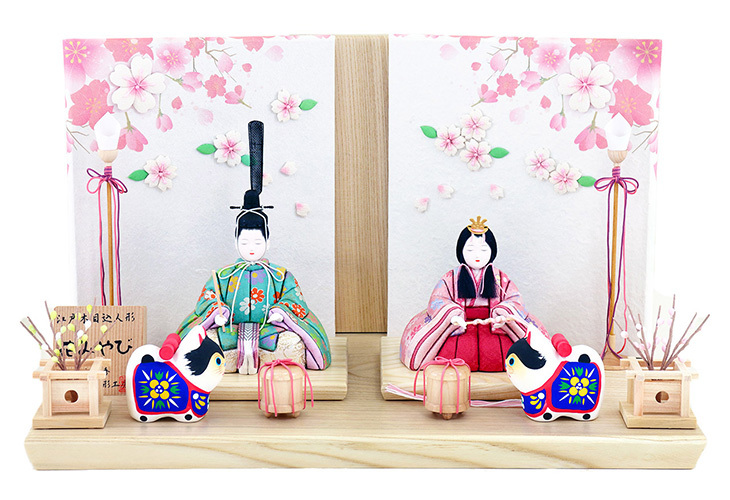ひな人形 親王飾り | 職人手作りの【秀光人形工房】五月人形・鯉のぼり