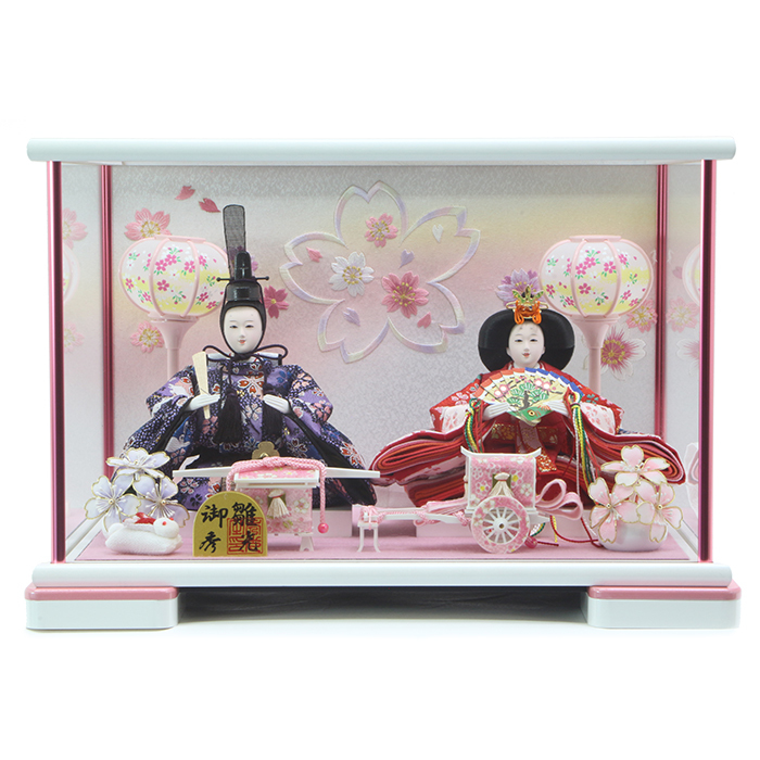 雛人形ケース飾りセット 【P82308】インターネット店だけ☆限定販売