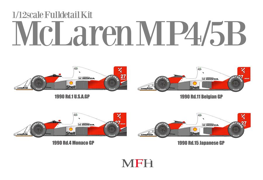 1:12 Mclaren MP4/5B ver. A | MFH K455 | Model Factory Hiro