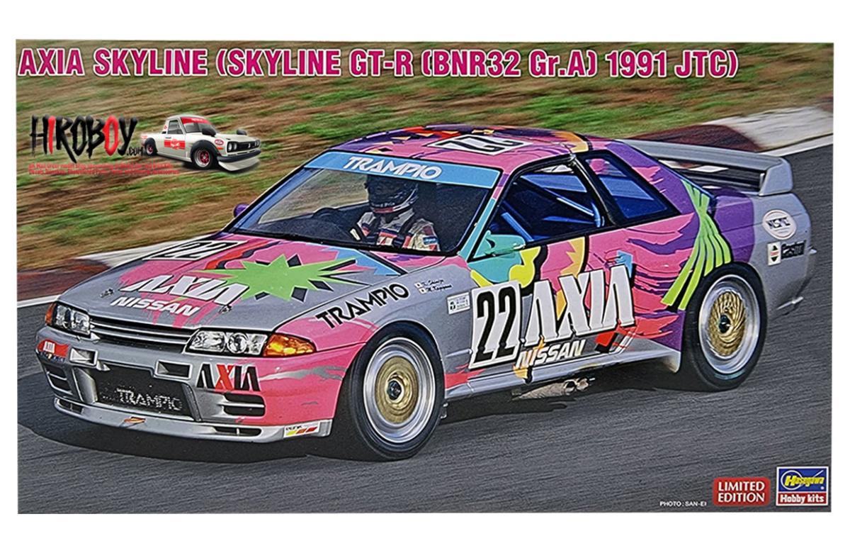 1:24 Axia Nissan Skyline GT-R [BNR32 Gr.A] 1991 GTC | HAS-20514
