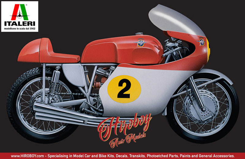 1:9 MV Agusta 500 cc. 4 Cylinders - 1964 | IT-4630 | Italeri