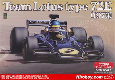 1:20 John Player Team Lotus 72E 1973 by Ebbro | EMSF-9 | Ebbro