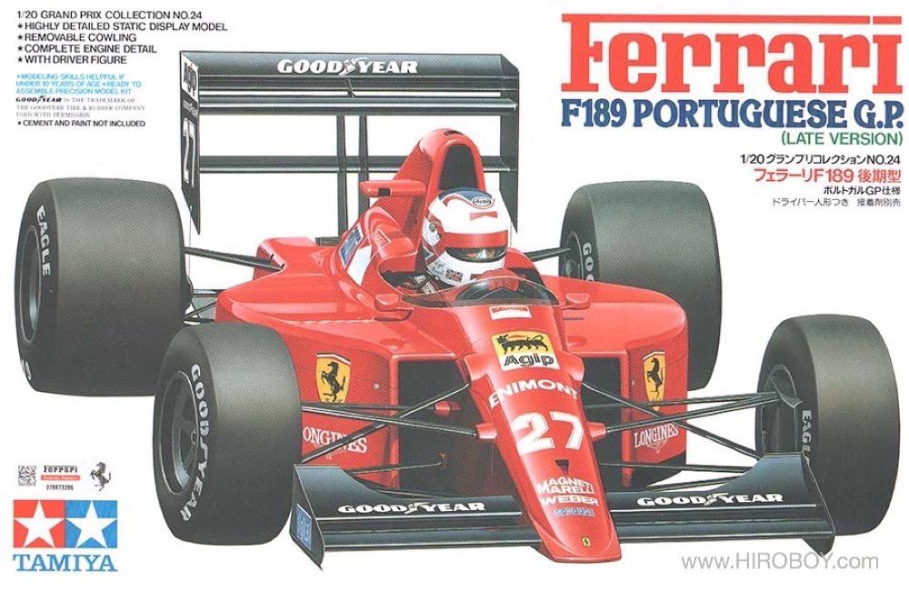 1:20 Ferrari F189 Portuguese GP - 20024 | TAM20024 | Tamiya