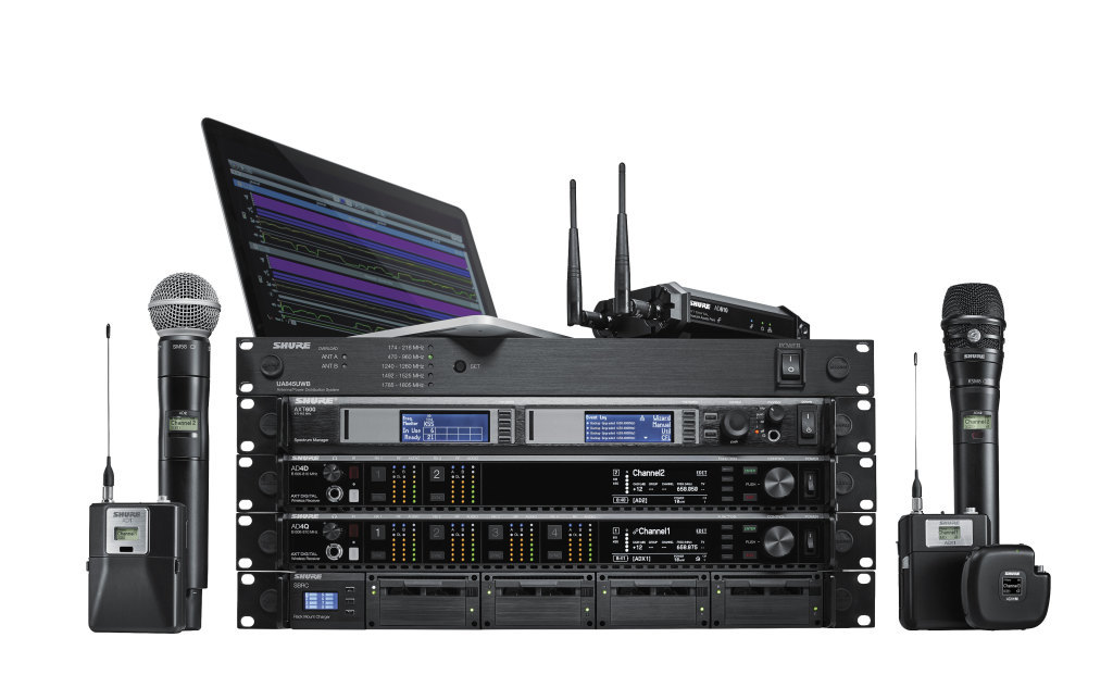 AXT Digital Wireless - Shureワイヤレスシステム - ヒビノインター