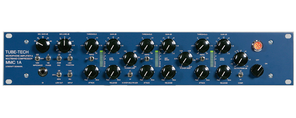 MMC1A マイクプリアンプ/マルチバンドコンプレッサー - TUBE-TECH