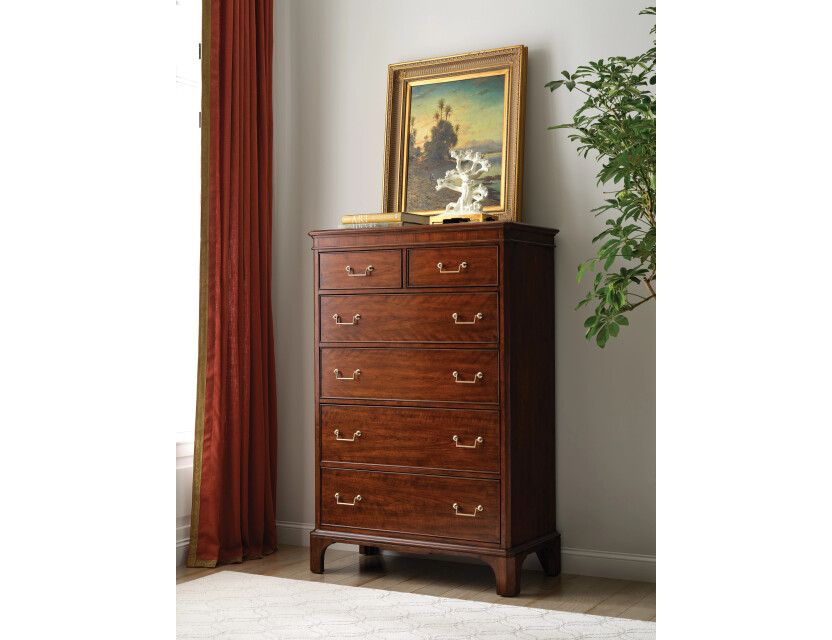 American Drew 426-215 Andover Six Drawer Chest - Hickory Park