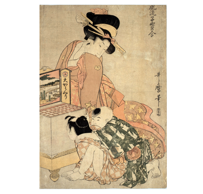 くもんの子ども浮世絵コレクション 遊べる浮世絵展 江戸の子ども絵