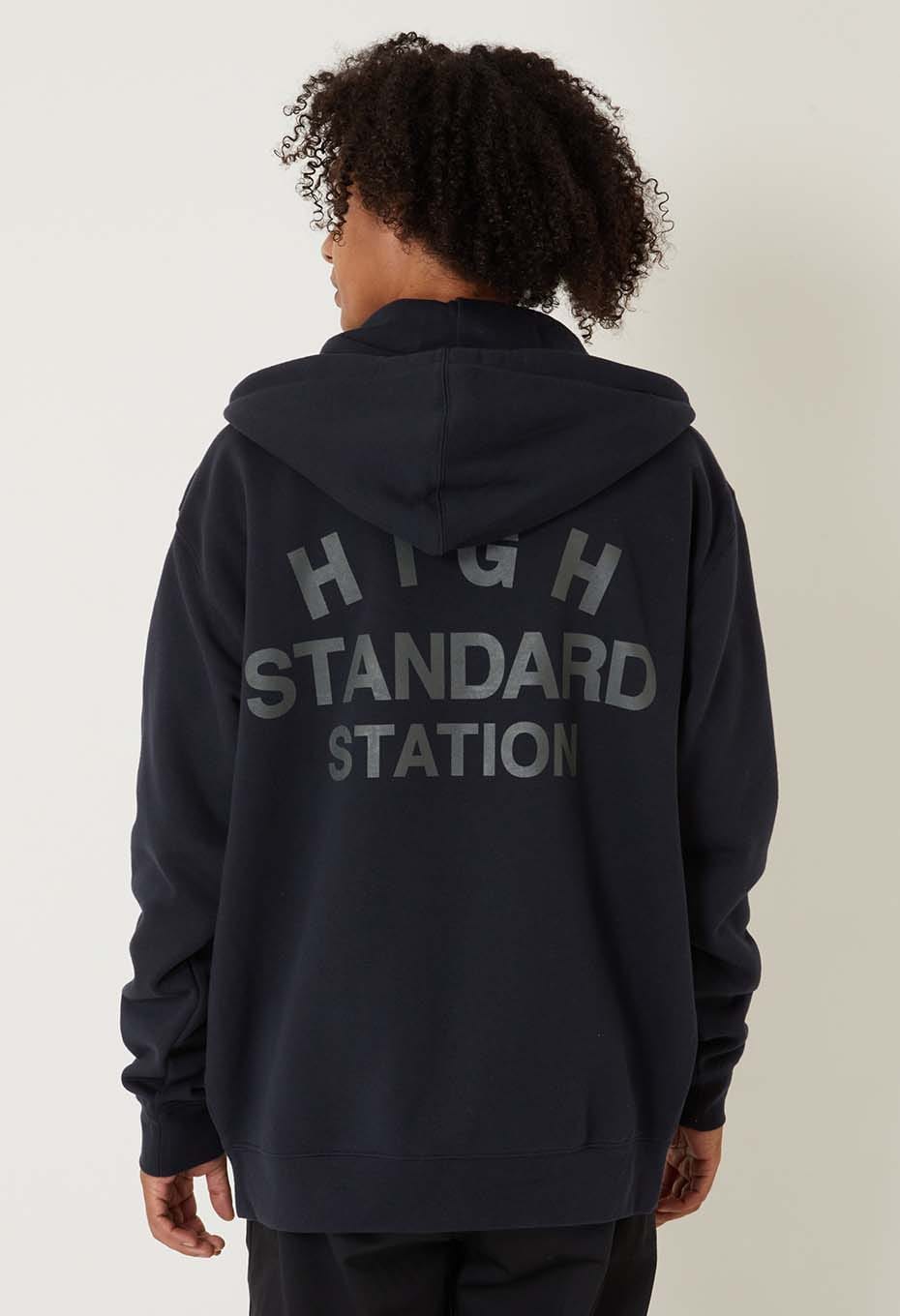 10oz 13 STATION ジップパーカー | HIGH! STANDARD | ハリウッドランチ