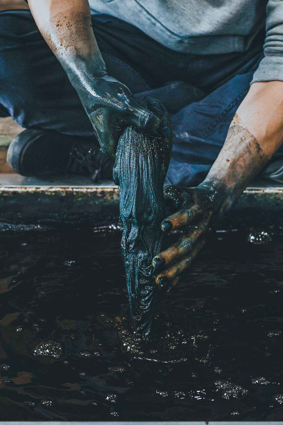 HONAI & INDIGO DYED | BLUE BLUE JAPAN | ハリウッドランチマーケット