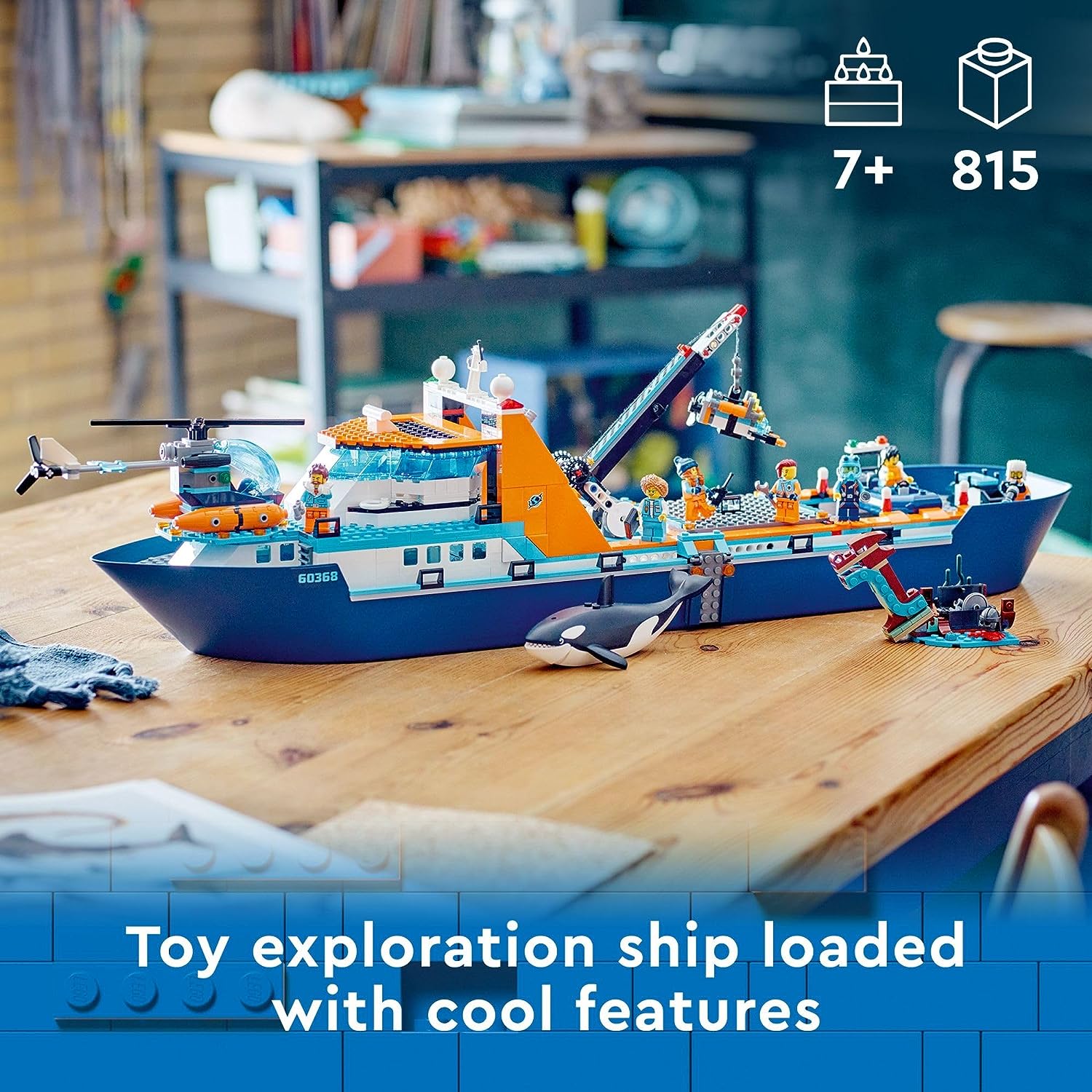 Lego 60368 - City Arctic Explorer Ship – HUZZAH! Toys