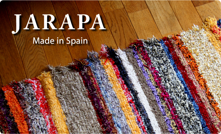 JARAPAラグ ｜ 味のあるスペインのリサイクルラグJARAPA(ハラパ)