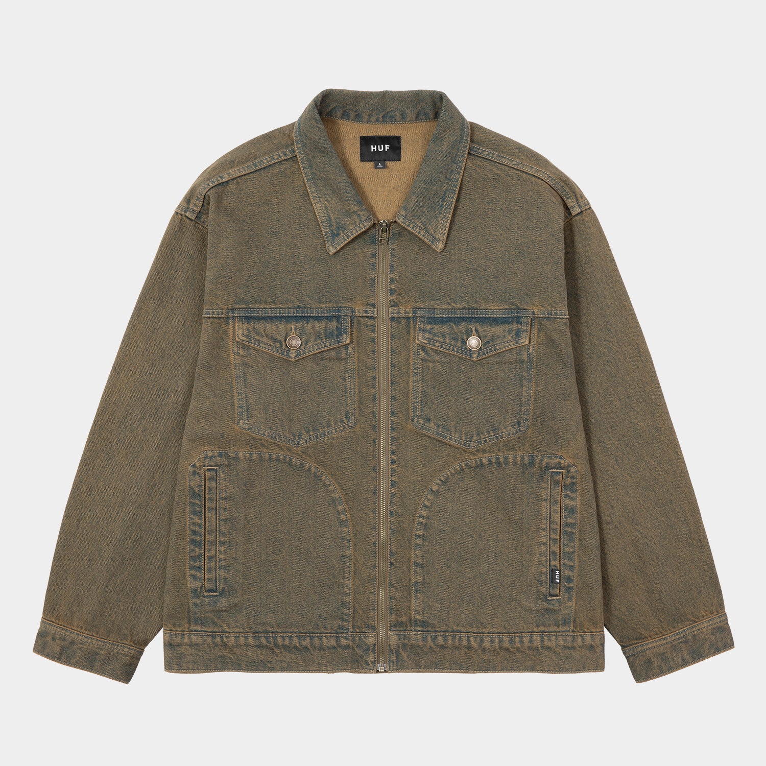 OD DENIM ZIP JACKET｜JACKETS（ジャケット）｜【公式通販 HUF】｜ハフ