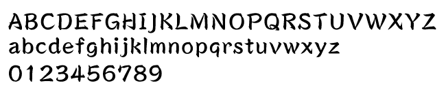 英数書体一覧｜表札.net