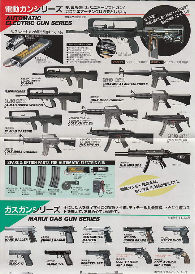 東京マルイ FA-MAS 5.56 F1 ビンテージ エアガン レビュー