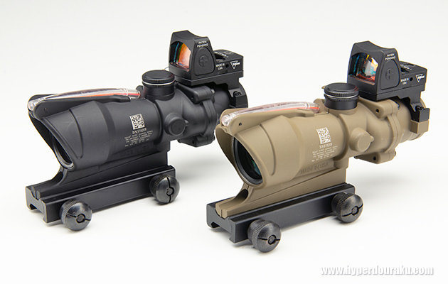 EVOLUTION GEAR Trijicon ACOG TA31 ECOS 4x32 スコープ RMRドットサイト