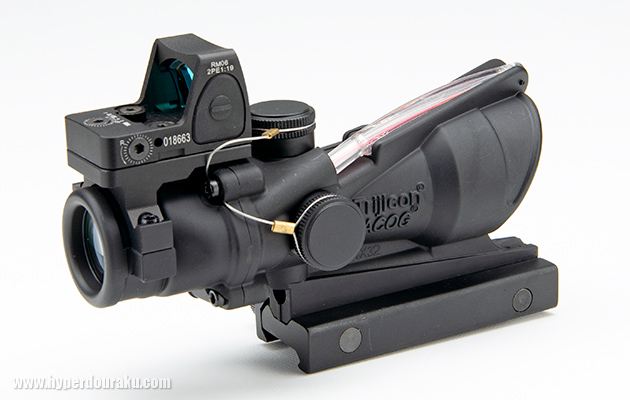 EVOLUTION GEAR Trijicon ACOG TA31 ECOS 4x32 スコープ RMRドットサイト