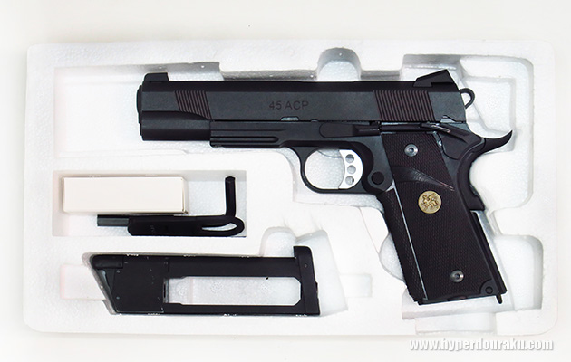 カーボネイト CO2ガスガン M45CQP エアガン レビュー