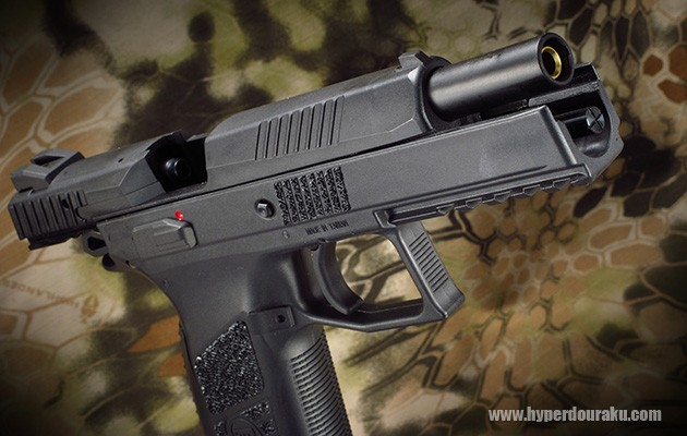 KJ WORKS ガスガン CZ P-09 DUTY エアガンレビュー