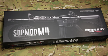 SOPMOD M4 東京マルイ 次世代電動ガン：エアガンレビュー
