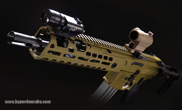 MCX VIRTUS SBR TANカラー 電動ガン SIG AIR エアガン レビュー