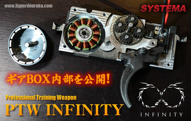 SYSTEMA 電動ガン PTW INFINITY (インフィニティ) ギアBOX編
