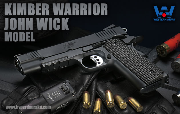 WA ガスガン ウォーリアーカスタム／ジョン・ウィックモデル エアガン