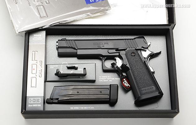 ハイキャパ D.O.R ガスガン 東京マルイ エアガン レビュー