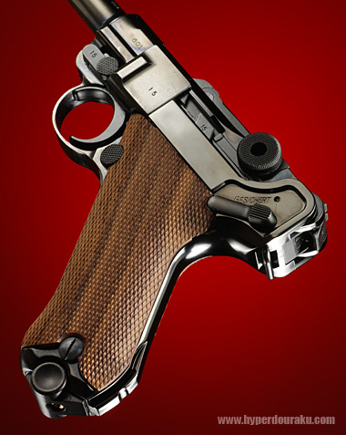 ルガーP08 4インチ スチールフィニッシュ タナカ ガスガン エアガン